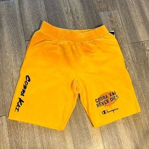 Champion x Cobra Kai shorts